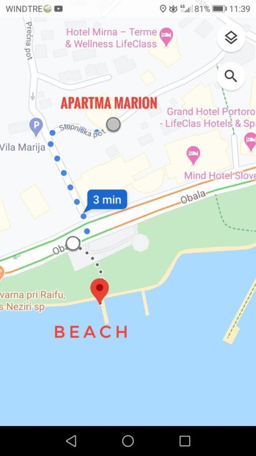 Marion Apartment Portorož Kültér fotó